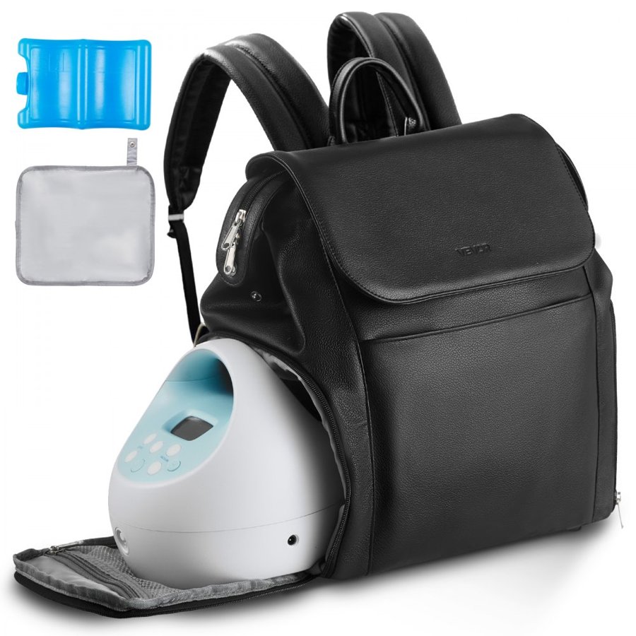 VEVOR Breast Pump Backpack for Work – Fits S1/S2, 12.6"