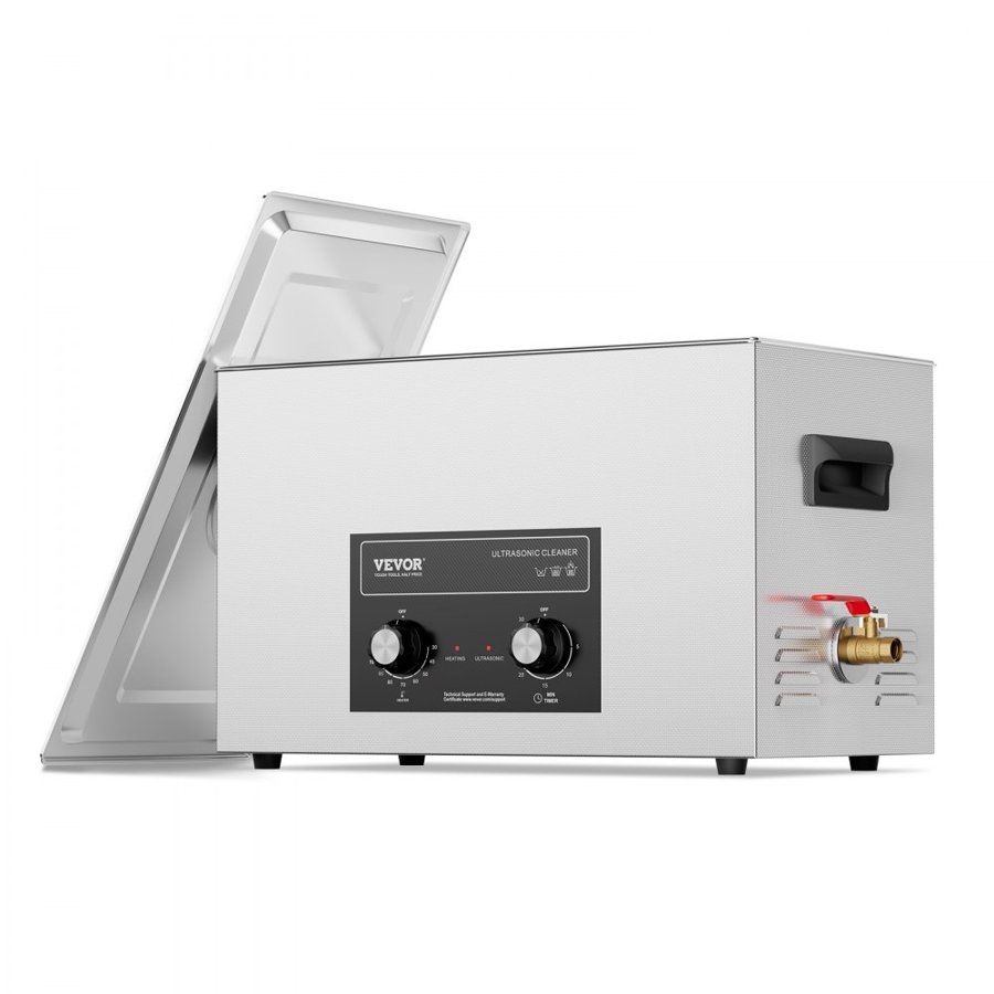 VEVOR 30L Ultrasonic Parts Cleaner – 600W, 40kHz, 500W Heat