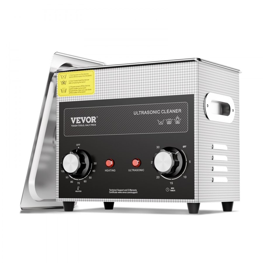 VEVOR Ultrasonic Cleaner for Instruments – 3L, 120W, 40kHz