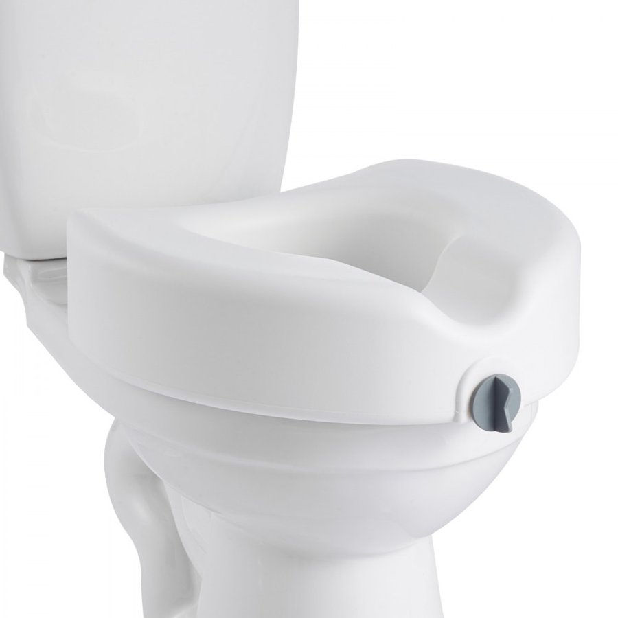 VEVOR 5 Inch Raised Toilet Seat - 350 lbs, 4.4 lbs