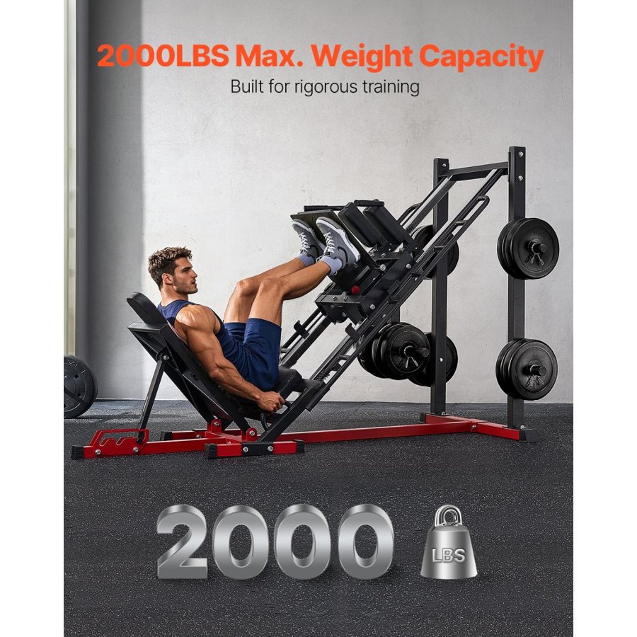 VEVOR Leg Day Workout Equipment for Quads, Glutes, Calves