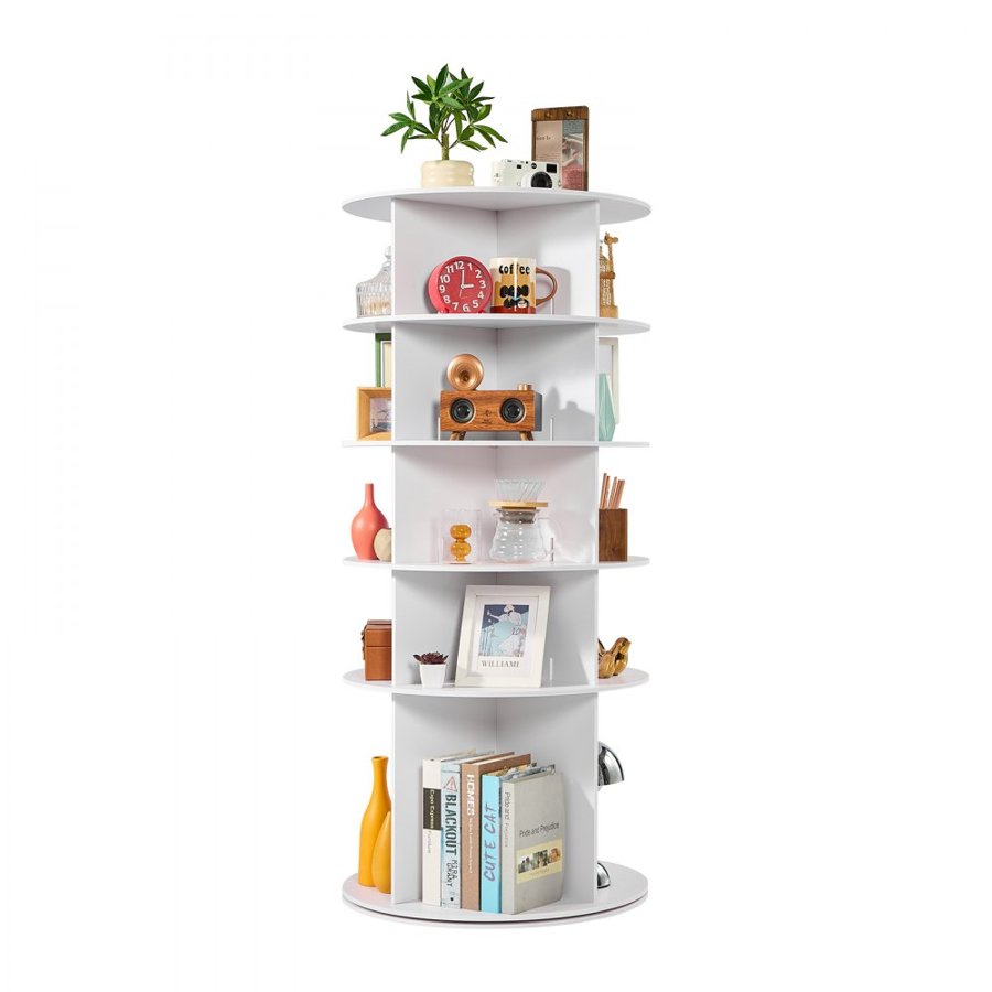 VEVOR 360 Rotating Shoe Rack – 5 Tiers, 20 Pairs Capacity