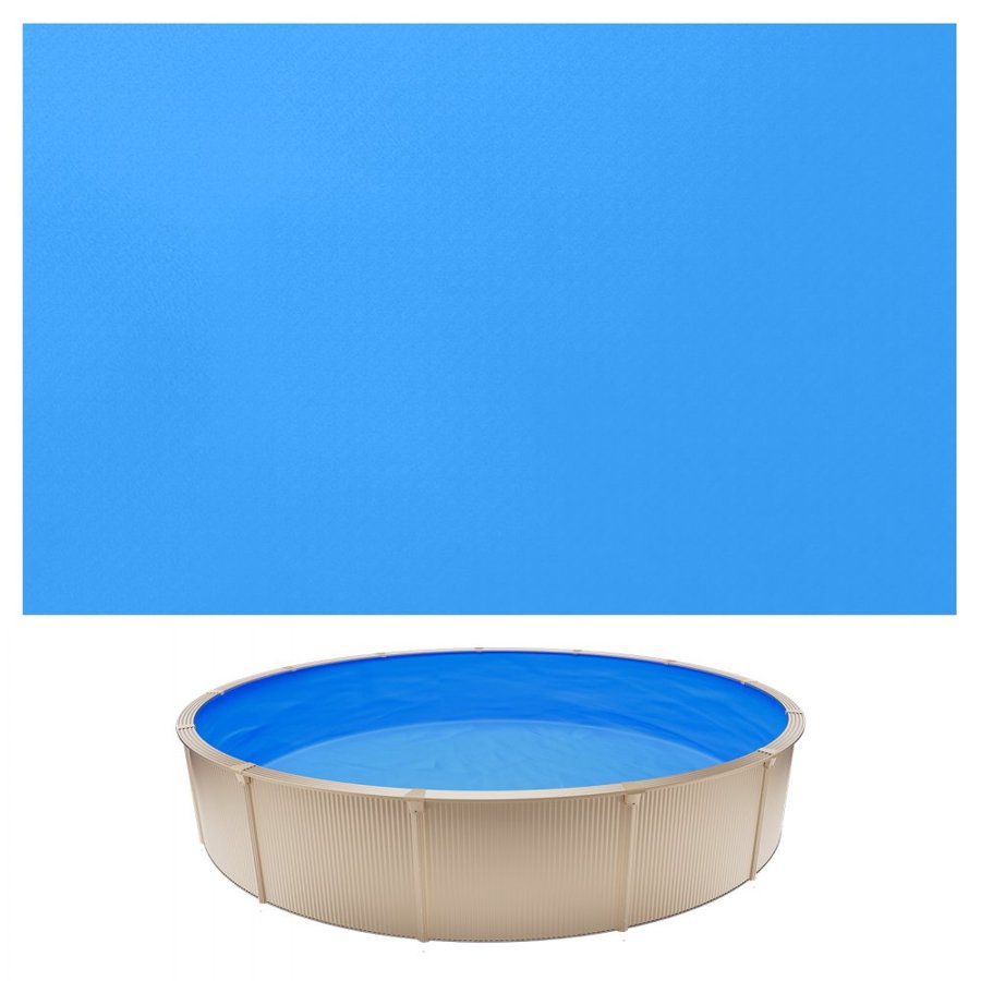 VEVOR 12 ft Round Pool Liner – 0.4 mm PVC, 90 cm Wall Fit