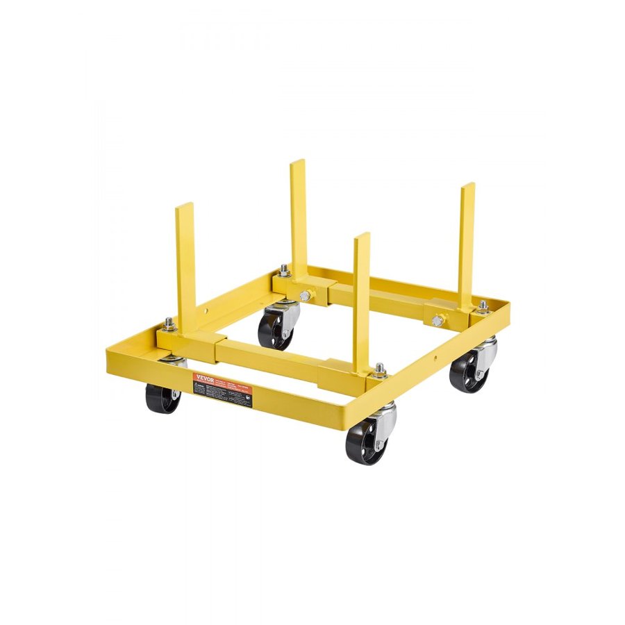 VEVOR 750 lb Engine Stand – 4 Swivel Casters, 5.3–12.8 in.
