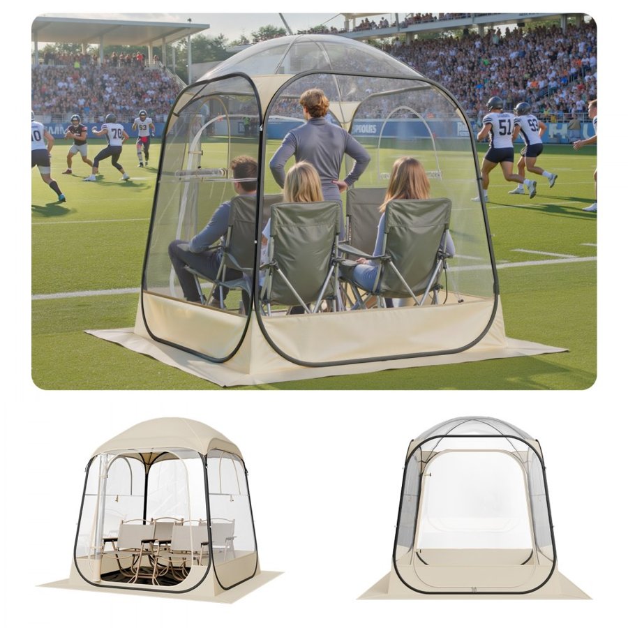 VEVOR Football Tent — 360° Panoramic View of Nature