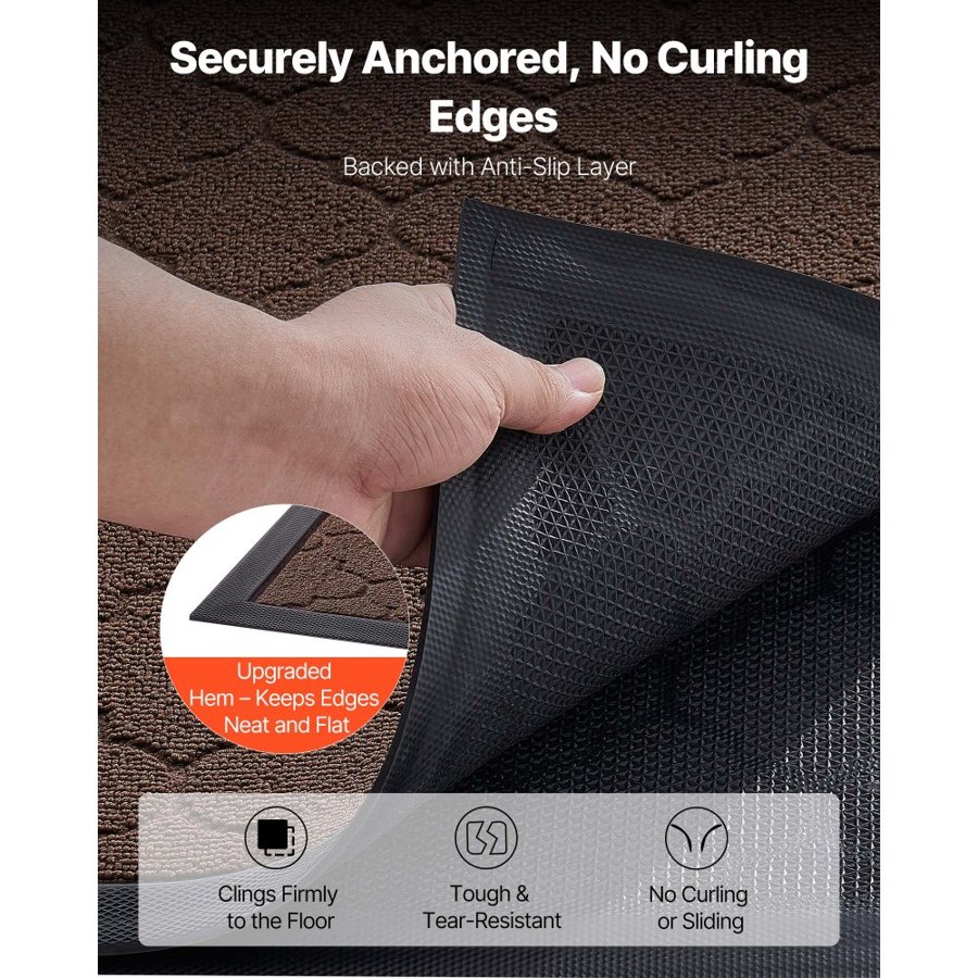 VEVOR Commercial Entrance Door Mats – 47 x 35 In, 7 mm