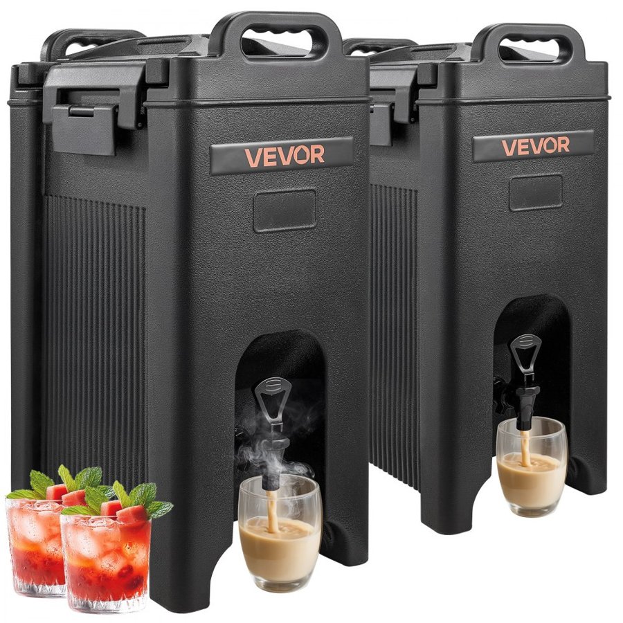 VEVOR 5 Gallon Coffee Dispenser – 2 Pack, 16L / 5Gal