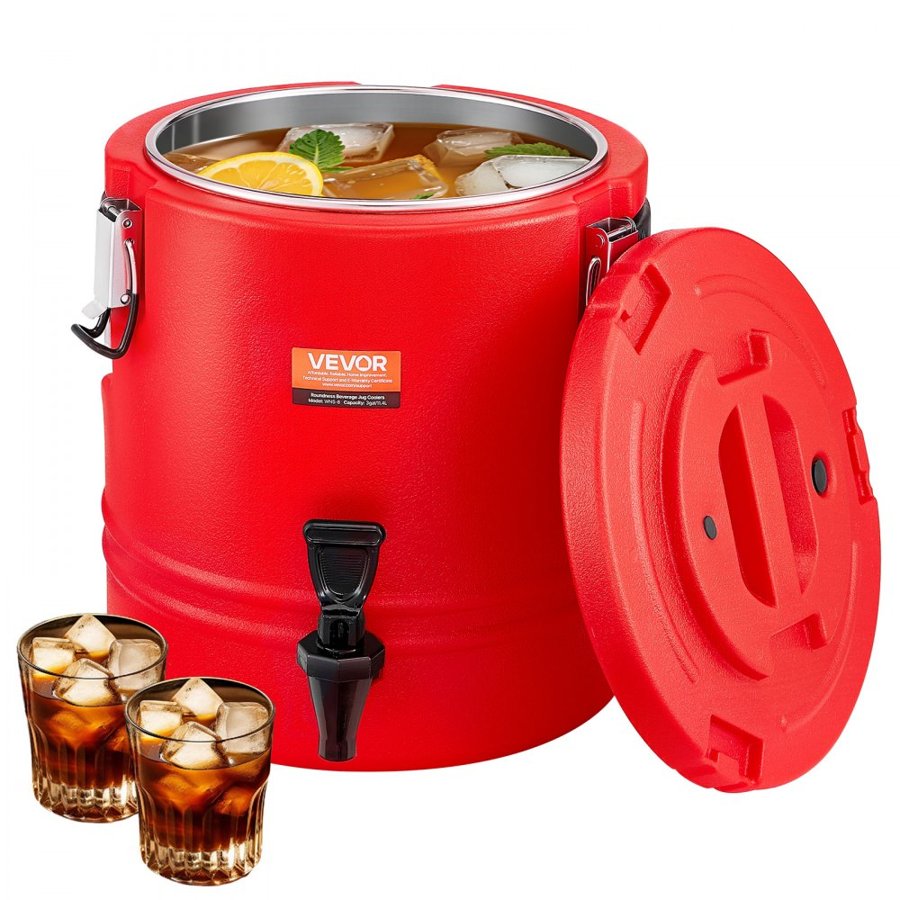 VEVOR Drink Dispenser Insulated – 3 Gal/11.4 L Hot & Cold