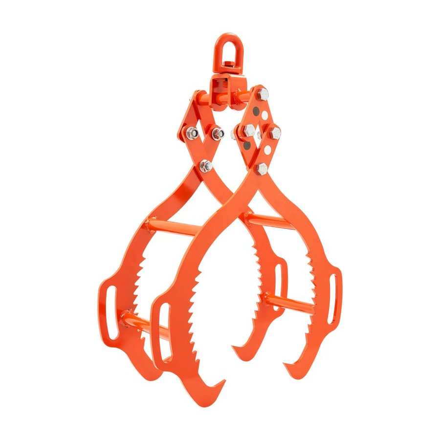 VEVOR Tongs for Logs – 36 Inches, 3300 lb 4-Claw Grapple