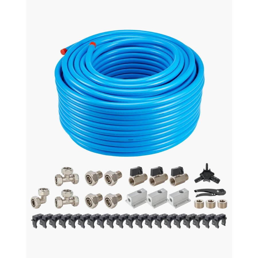 VEVOR 3/4 Shop Air Line Kit – 300FTx 3/4", 160-200 PSI