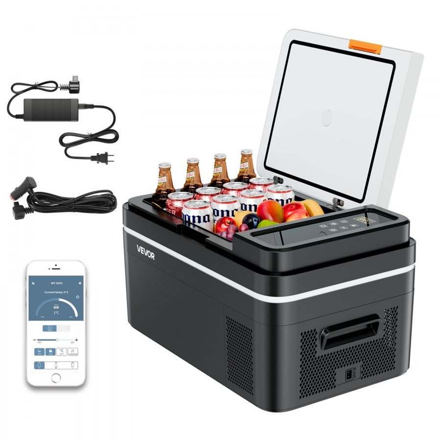 VEVOR Portable Freezer Cooler – 22L, 45W, -20°C Deep Freeze