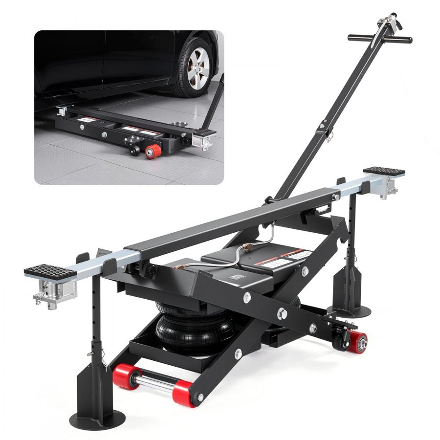 VEVOR Rolling Air Jack – 3 Ton, 6613 LBS, 21.7" Max Height