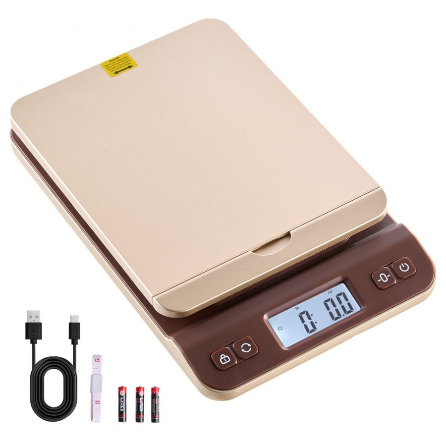 VEVOR Digital Shipping Postal Scale – 88 lbs, 0.1 oz