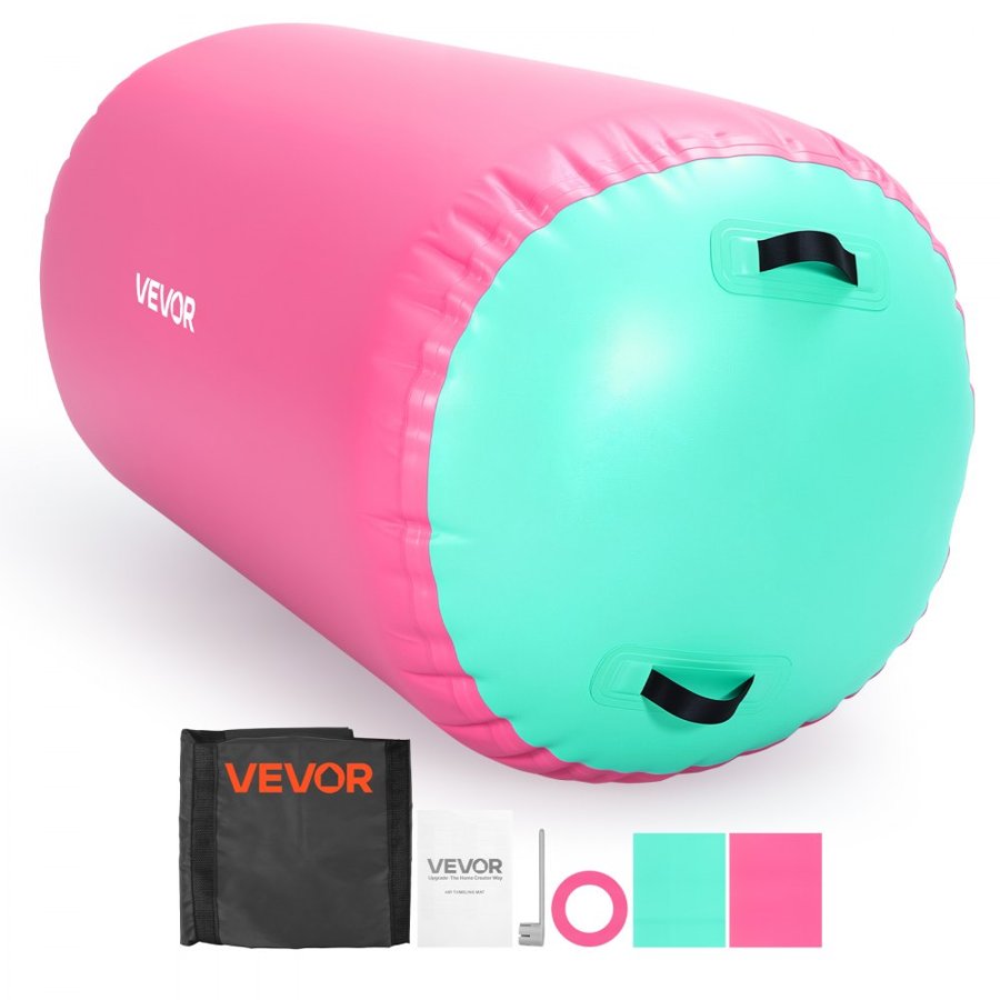 VEVOR Air Roller Gymnastics Barrel – 120x75cm, 200kg