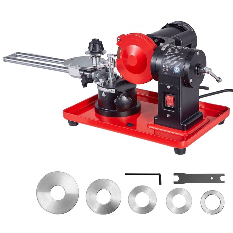 VEVOR Circular Saw Blade Sharpening Tool – 370W, Φ80–700mm