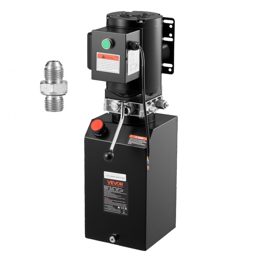 VEVOR 220V Hydraulic Power Unit – 15 Quart, 22 MPa