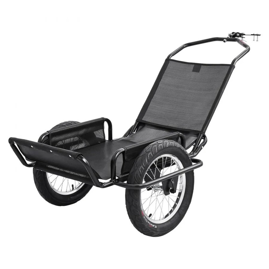 VEVOR Bicycle Game Cart – 320 lbs, 16 in Wheels, Foldable