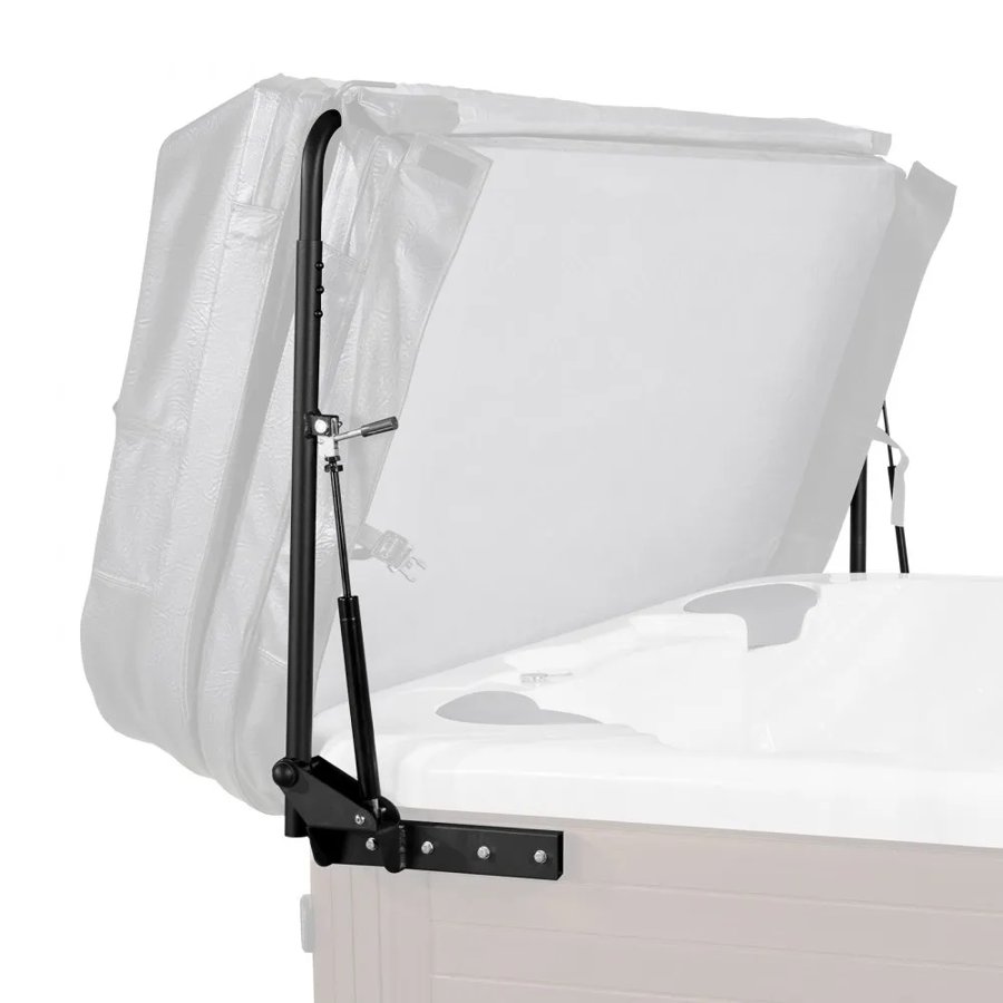 VEVOR Hydraulic Hot Tub Cover Lift,  Spa Cover Lift, Adjustable Width from 1750mm to 2450mm, Mounts on Both Top Sides, Compatible with Various Sizes of Rectangular Bathtubs, Hot Tubs and Spas