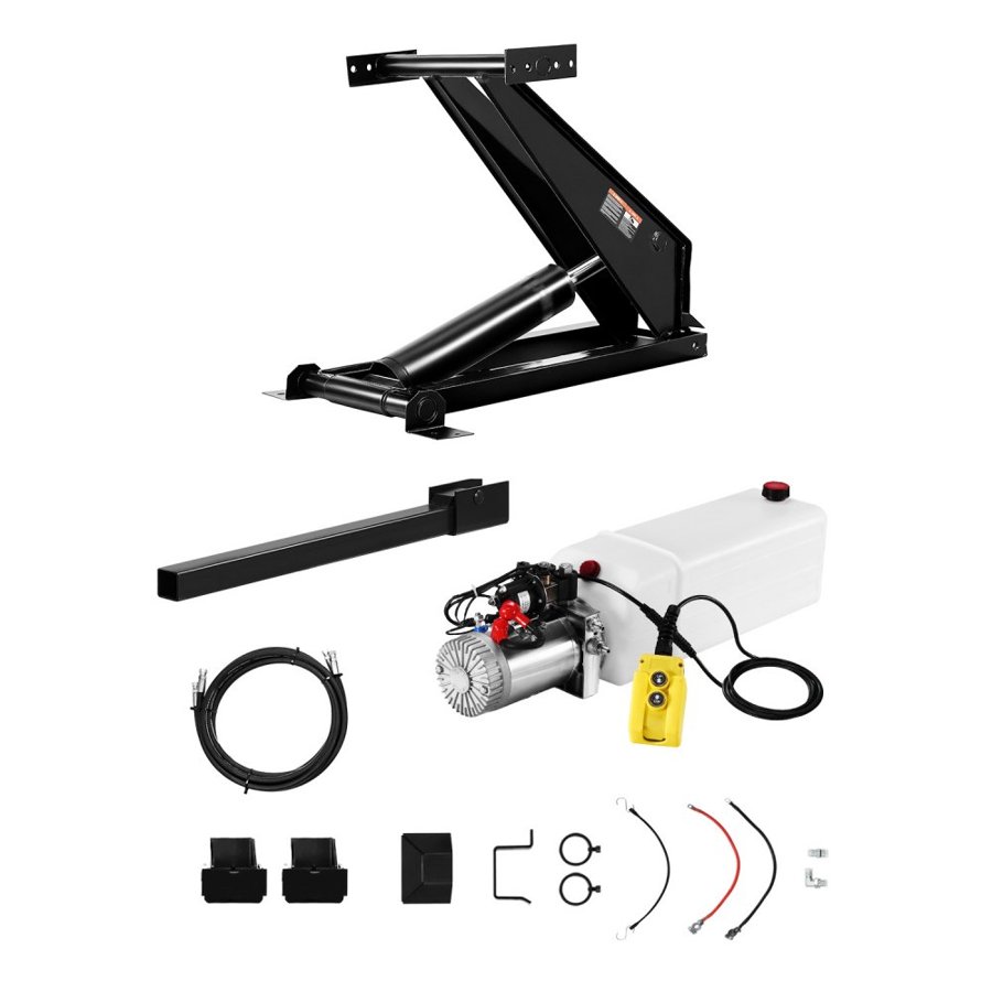 VEVOR 10 Ton Dump Bed Kit – 22,000 lbs Lift, 12V pump