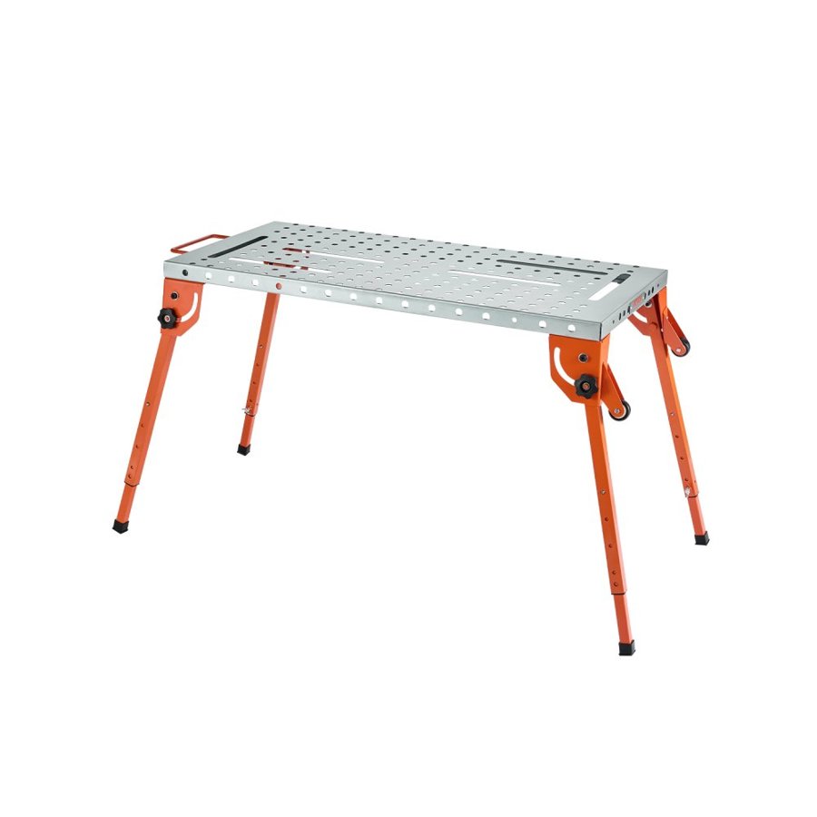 VEVOR Welding Workbench – 44" x 21" Carbon Steel, 500LBS