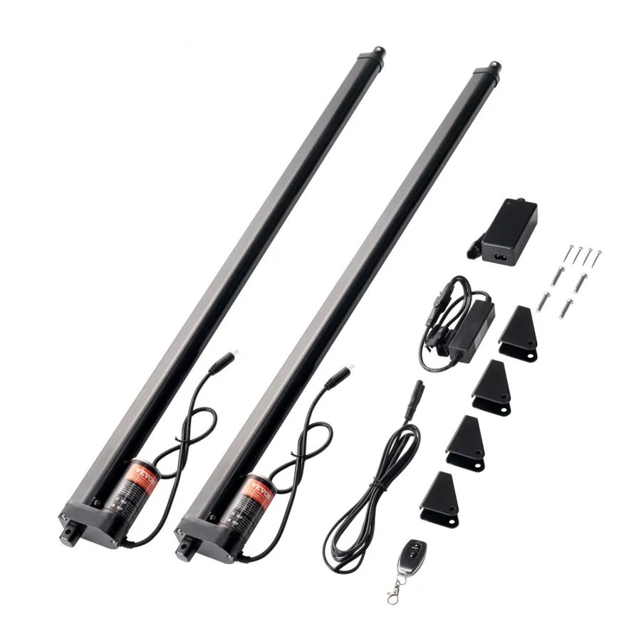 VEVOR 2PCS 12V Linear Actuator Kit 760 mm 9 mm/s 99.79 kg/1000N IP54 Protection