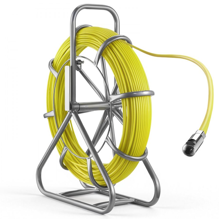 VEVOR Fiberglass Duct Rodder – 328 ft, 6.3 mm Fish Tape