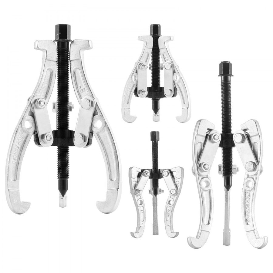 VEVOR Gear Puller Set – 3/4/6/8 inch, 3 Jaw Bearing Puller
