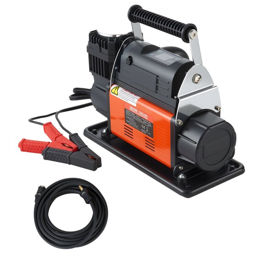 VEVOR Heavy Duty 12V Air Compressor – 202L/Min, 150PSI