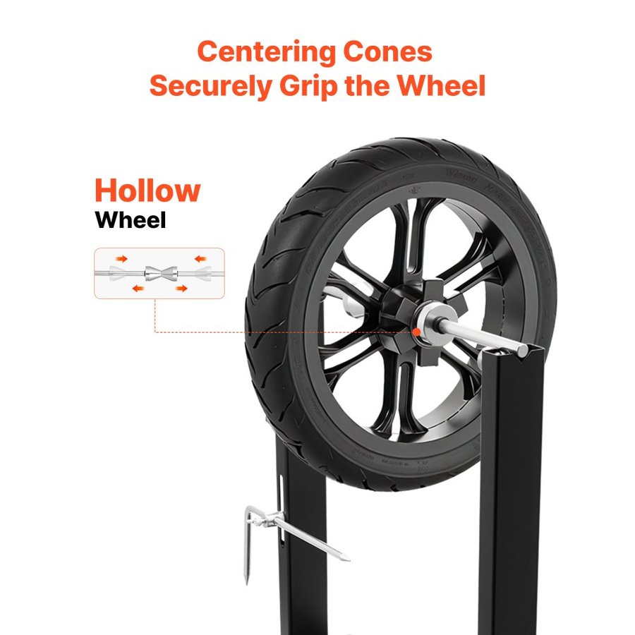 VEVOR Motorcycle Wheel Balancing Stand – 88.2 lbs Capacity