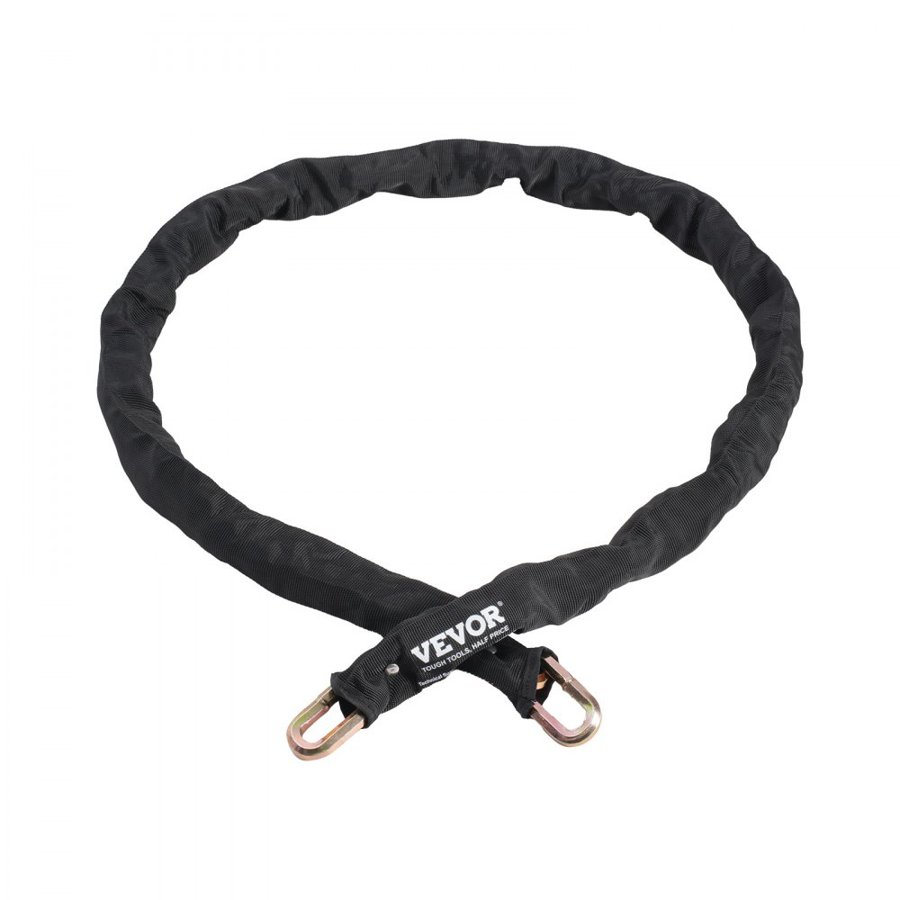 VEVOR Heavy Duty Bicycle Chain Lock – 5.91 Ft, 9.5 mm Steel