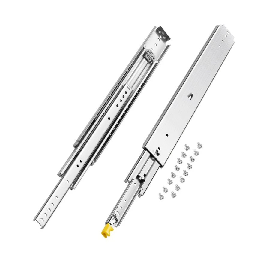VEVOR Side Mount Full Extension Drawer Slides – 500 lbs Load