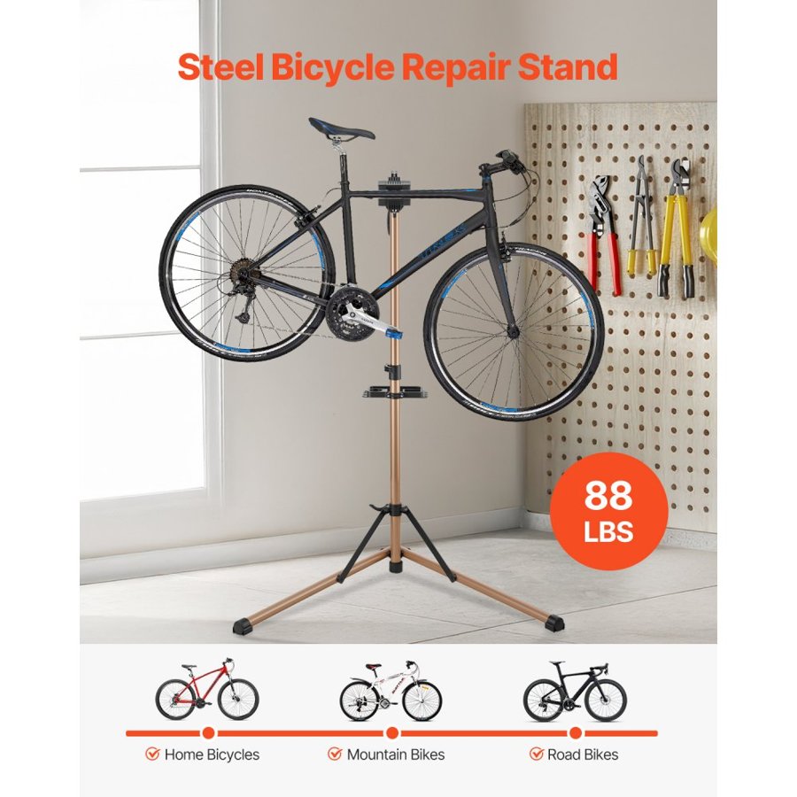 VEVOR Portable Bike Repair Stand – 88 LBS, 41.3 to 59.8 Inch