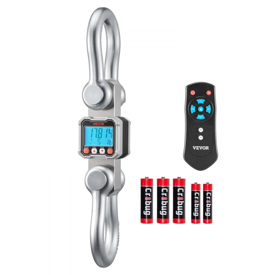 VEVOR Digital Crane Scale – 22000 lbs/10T, Remote Control