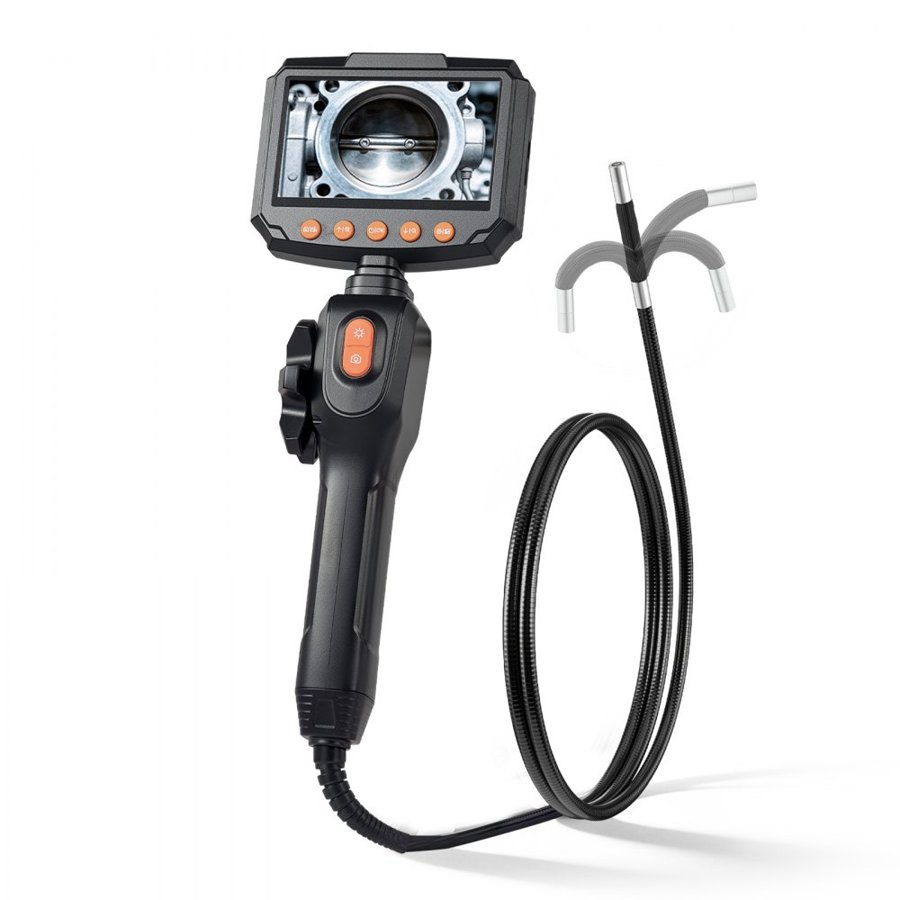 VEVOR Articulating Borescope Camera with Light – 6.2mm