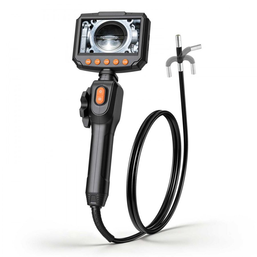 VEVOR Waterproof Articulating Borescope Camera – 8mm