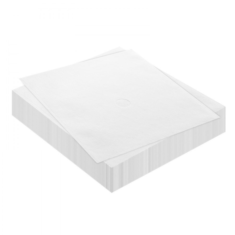 VEVOR 100 Pack Fryer Filter Paper, Replacement Deep Fryer Filter Sheets, for 38/55L Commercial Mobile Machine, Extend Oil Life for Improved Taste, for Restaurant, Kitchen, Burger Shop, 29x29 cm