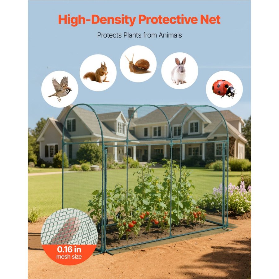 VEVOR Plant Protection Tents – 5.9 x 2.98 x 4.9 FT