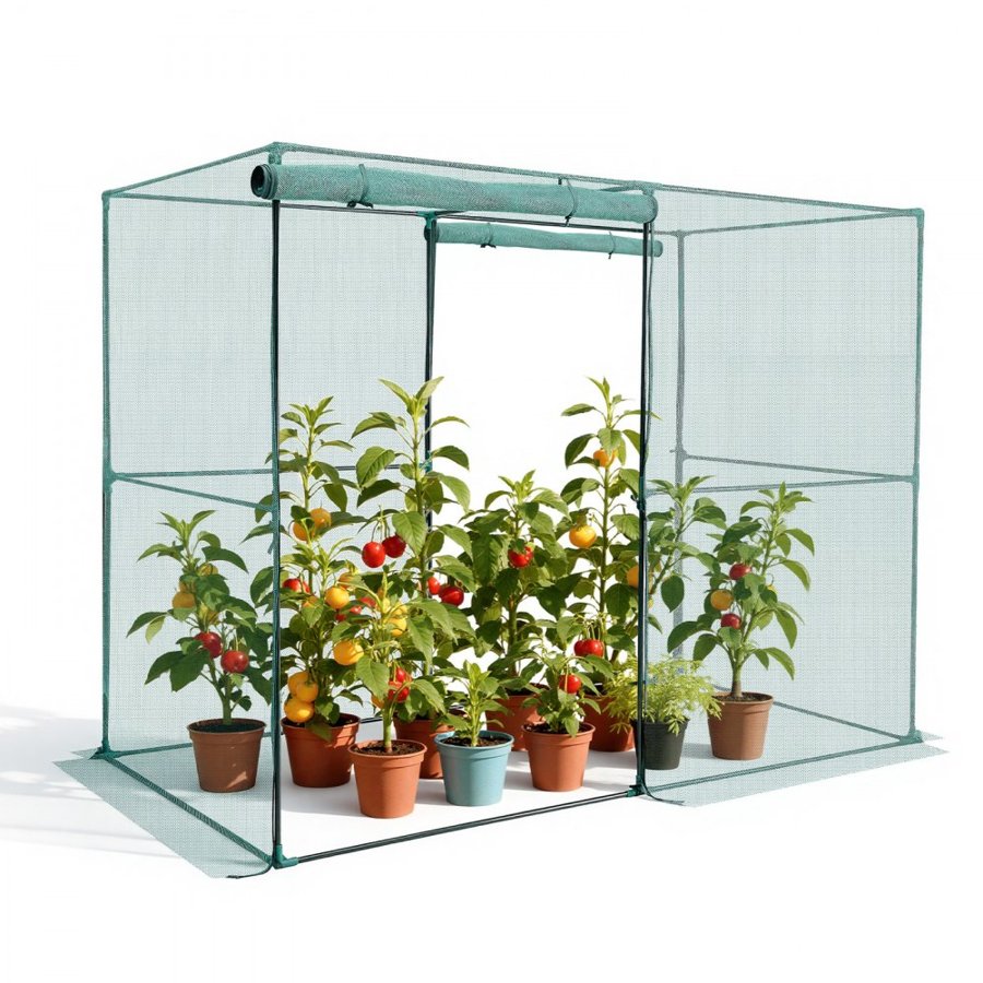 VEVOR Crop Cage Plant Protection Tent – 7.8 × 3.9 × 5.9 FT