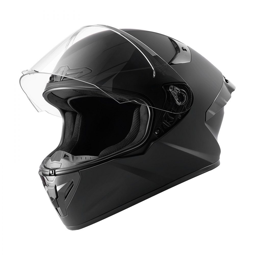 VEVOR Full Face Motorcycle Helmets, Adult Motocross Dirt Bike Helmet with Clear Visor, Lightweight Comfortable Motorcycle Street Bike Helmet for Men and Women - DOT & ECE Approved (M Size)