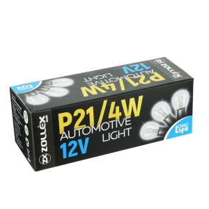 ZOLLEX spuldze P21/4W 12V 10gb. (60011)